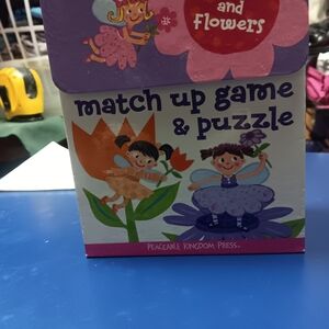 2 In 1 Match Up & Puzzle Game